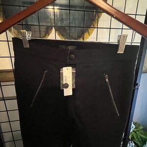 J. Crew Black Women's Pixie skinny Ponte knit Pants